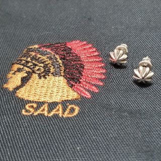 SAAD ピアス シルバー925(ピアス(両耳用))