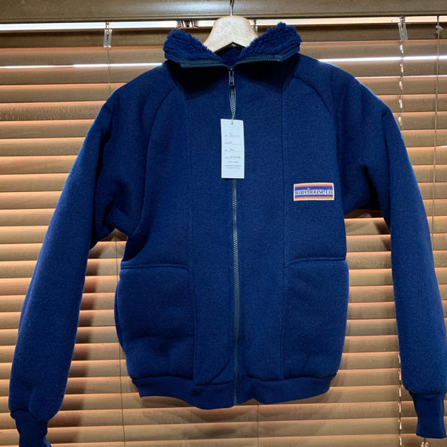 WAREHOUSE - ウエアハウス 新品 S ボア フリース ジャケット ネイビー