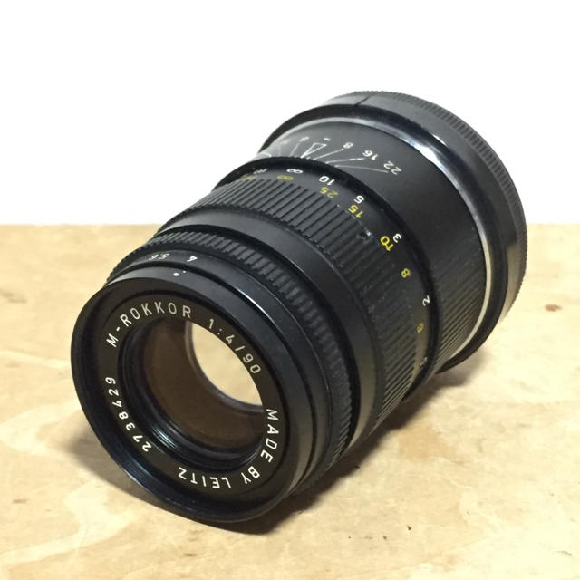 ミノルタ M-ROKKOR 90mm f4 ドイツ製 現状渡し品