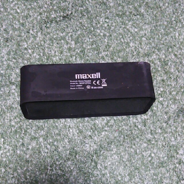 maxell(マクセル)のmaxell   スピーカー スマホ/家電/カメラのオーディオ機器(スピーカー)の商品写真