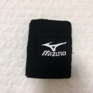 ミズノ(MIZUNO)のミズノ　リストバンド　黒　野球(その他)