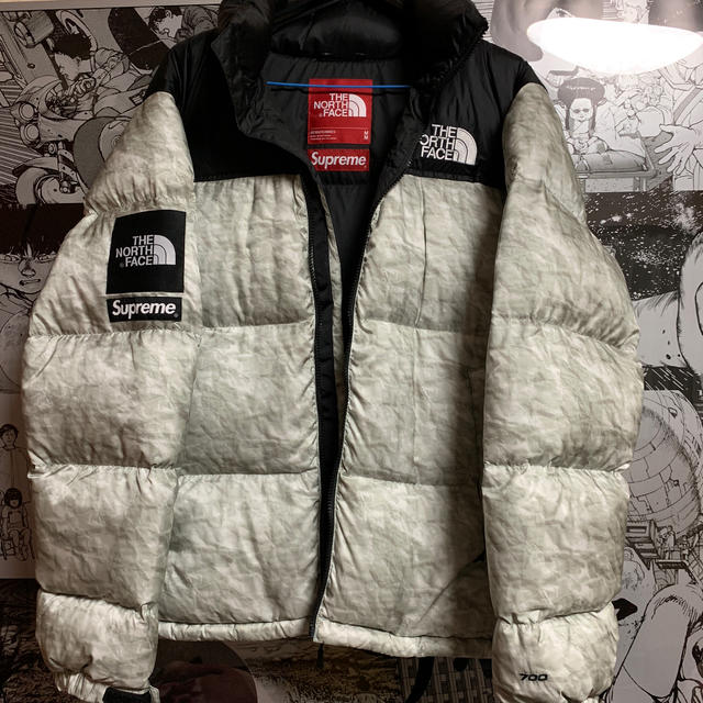 Supreme north face paper nuptse Mサイズ