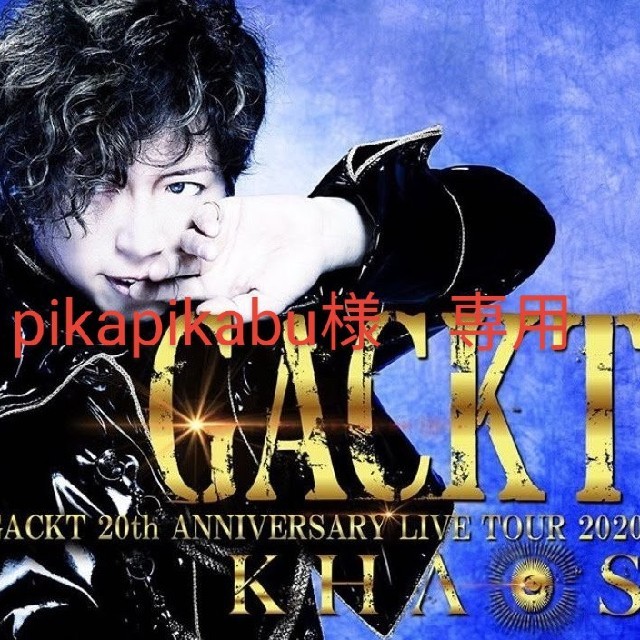 pikapikabu様専用　GACKTチケット エンタメ/ホビーのタレントグッズ(ミュージシャン)の商品写真