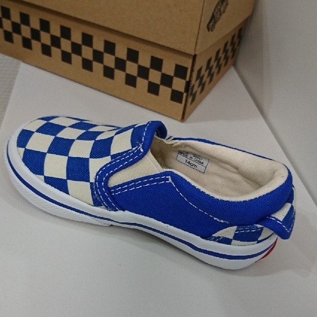 VANS(ヴァンズ)のじゃがいも様専用　VANS  スリッポン(14cm) キッズ/ベビー/マタニティのベビー靴/シューズ(~14cm)(スリッポン)の商品写真