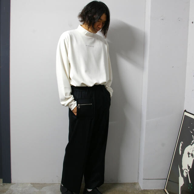 SUNSEA(サンシー)の【stein】シュタイン oversized high neck LS サイズS メンズのトップス(Tシャツ/カットソー(七分/長袖))の商品写真