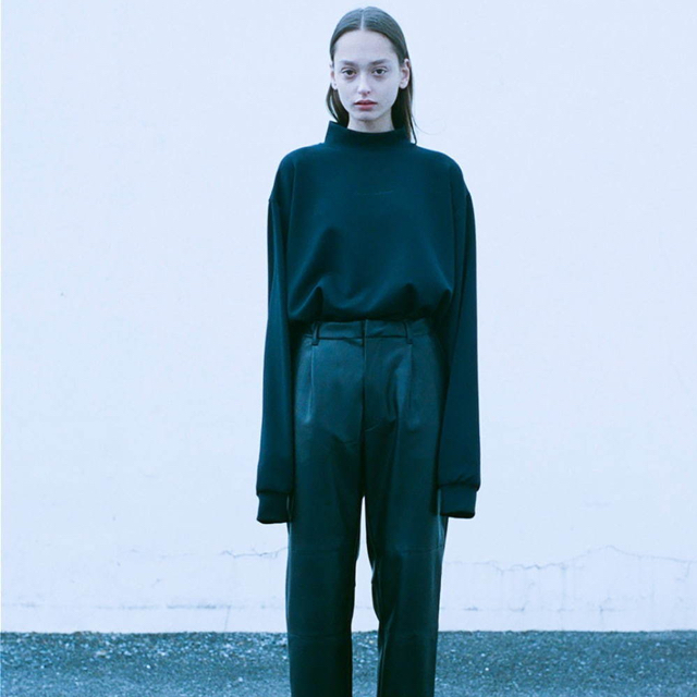 SUNSEA(サンシー)の【stein】シュタイン oversized high neck LS サイズS メンズのトップス(Tシャツ/カットソー(七分/長袖))の商品写真