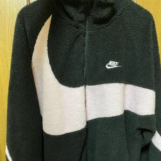 ナイキ(NIKE)のNIKE ボア フリースジャケット ピンク XXL(ブルゾン)