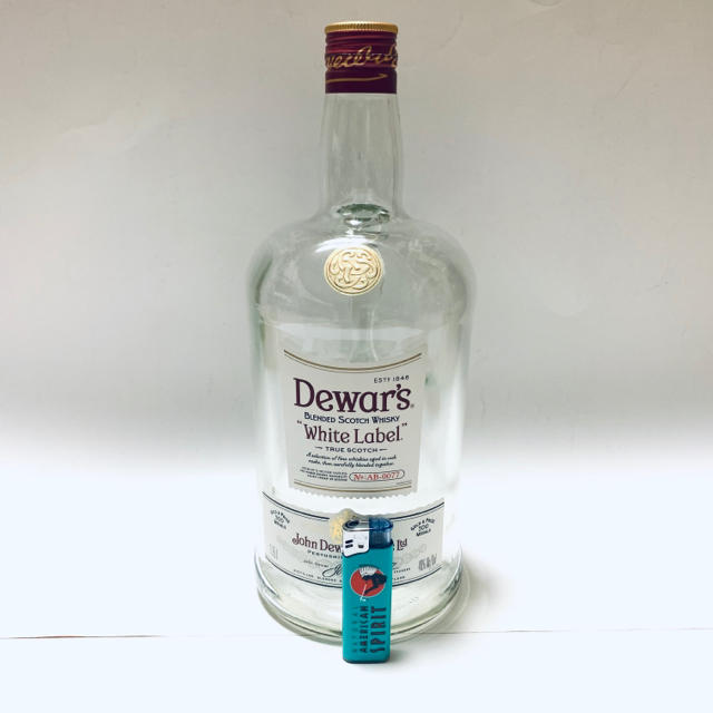 2021春夏新作】 Dewar′s21年 デュワーズ 21年 空瓶 空ボトル