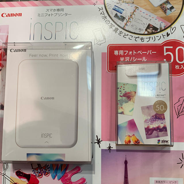 Canon 新品未開封 キャノン スマホ専用 ミニフォトプリンター ピンクの通販 By アメリカンアウトレットshop キヤノンならラクマ