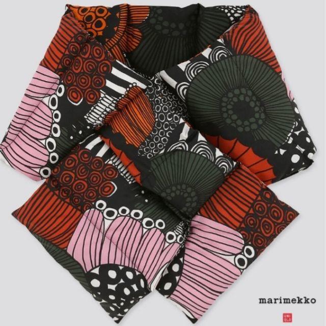 marimekko(マリメッコ)のユニクロ マリメッコ ダウンマフラー レディースのファッション小物(バンダナ/スカーフ)の商品写真