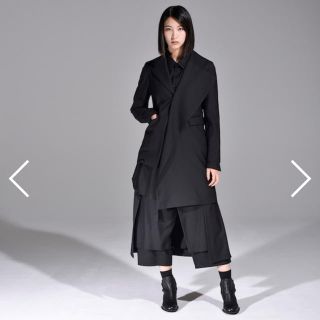 Yohji Yamamoto - groundＹ 定番 W/E ギャバ アシンメトリージャケット