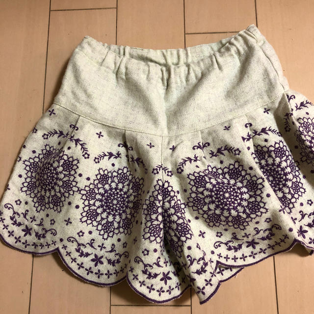 ANNA SUI mini(アナスイミニ)のANNA SUI mini アナスイミニ　キュロット　110 キッズ/ベビー/マタニティのキッズ服女の子用(90cm~)(パンツ/スパッツ)の商品写真