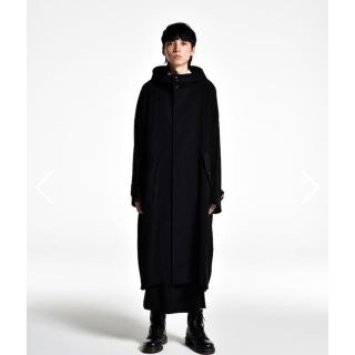 ヨウジヤマモト(Yohji Yamamoto)のＧroundＹヴィンテージデシン 脇ファスナーフードコート(その他)