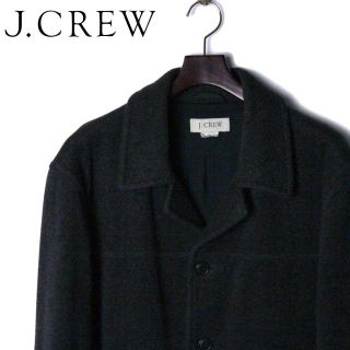 J.CREW ジェイクルー グレー ウールコート ステンカラー ピーコート