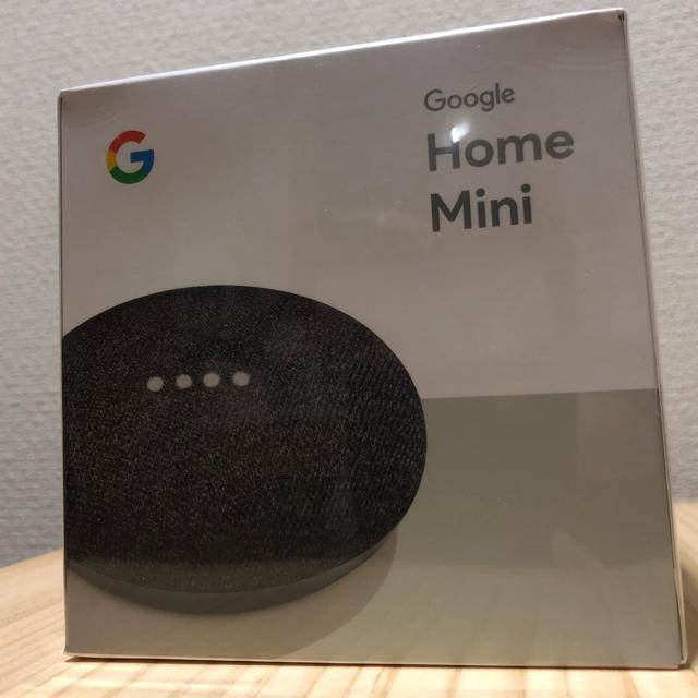 【新品未使用】Google Home mini グーグルホームミニ スマホ/家電/カメラのオーディオ機器(スピーカー)の商品写真