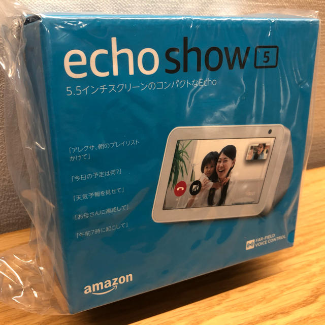 Amazon echo show 5 チャコール 新品未開封