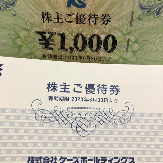 ショッピングケーズデンキ　株主優待　13000円分