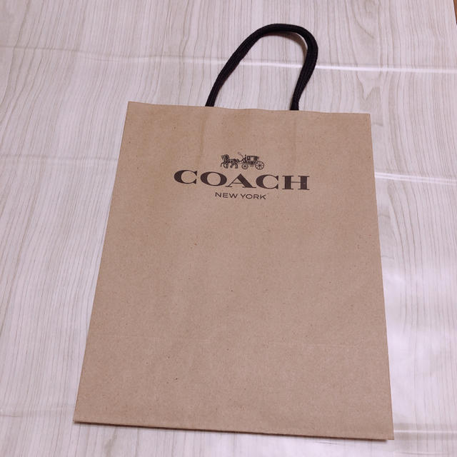 COACH(コーチ)のcoach ショップ袋 1枚 レディースのバッグ(ショップ袋)の商品写真