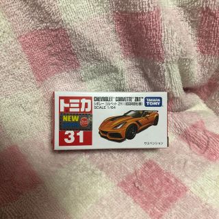 タカラトミー(Takara Tomy)のトミカ  シボレー　コルベット　初回仕様(ミニカー)