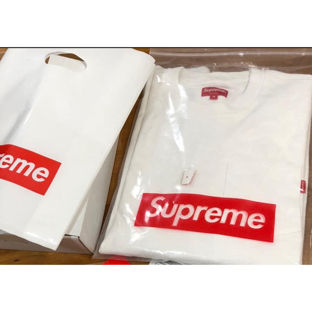 トップスsupreme L/S pocket tee 3点