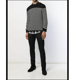 サンローラン(Saint Laurent)のSAINT LAURENT ストライプセーター588063 今期新品(ニット/セーター)