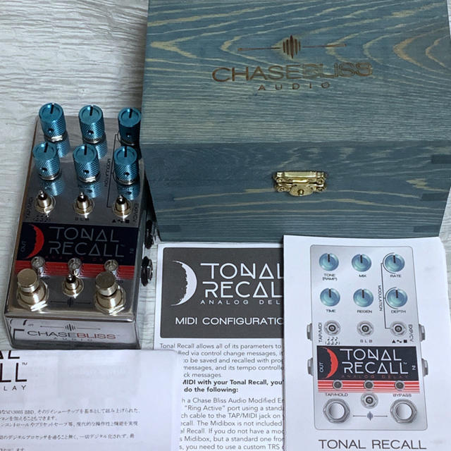 Chase Bliss Audio Tonal Recall