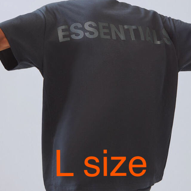 FEAR OF GOD(フィアオブゴッド)の新品　FOG ESSENTIALS BOXY T-SHIRT ブラック　Lサイズ メンズのトップス(Tシャツ/カットソー(半袖/袖なし))の商品写真