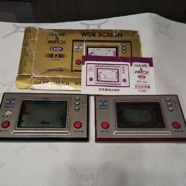 GAME&WATCH　２個セット　ニンテンドー