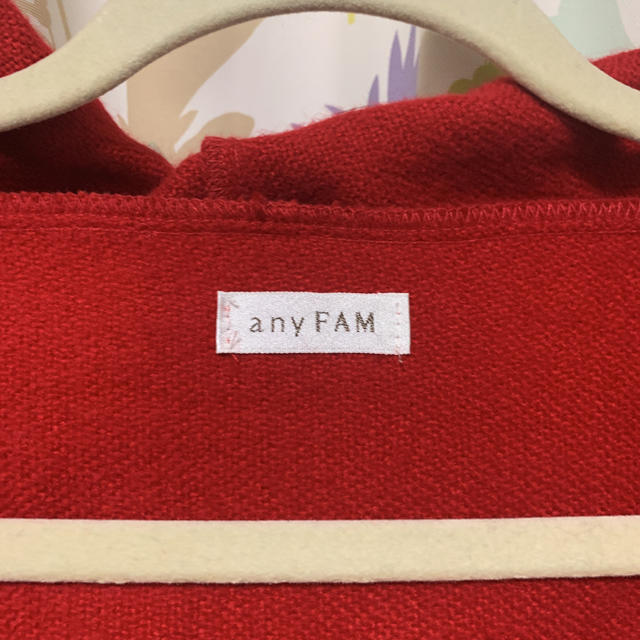 anyFAM(エニィファム)のany fam★フードポンチョ レディースのジャケット/アウター(ポンチョ)の商品写真