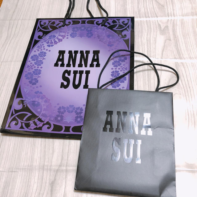 ANNA SUI(アナスイ)のANNA SUI ショップ袋 2枚セット レディースのバッグ(ショップ袋)の商品写真