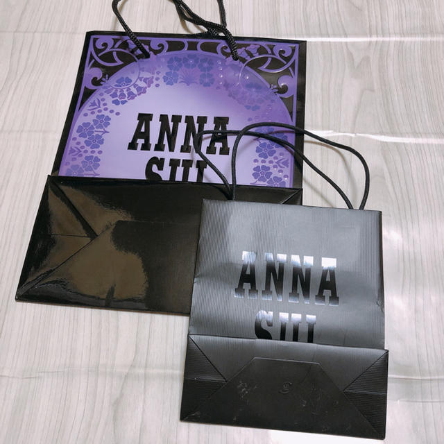 ANNA SUI(アナスイ)のANNA SUI ショップ袋 2枚セット レディースのバッグ(ショップ袋)の商品写真