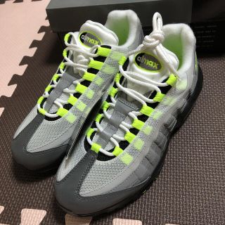 ナイキ(NIKE)の新品未使用NIKEナイキAIR MAX 95 OG 26.0㎝イエローグラデ(スニーカー)