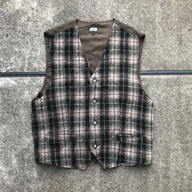 ARTS\u0026SCIENCE ベスト　ジレ　No Sleeve Old Jacket