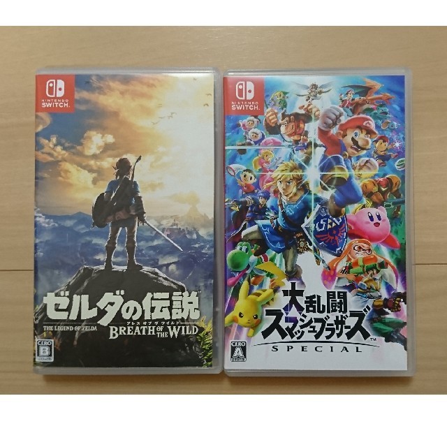 Switch ゼルダの伝説、スマッシュブラザーズ