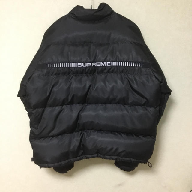 Supreme Reflective Sleeve Logo Puffy Jkt | hartwellspremium.com