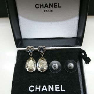 日本代理店正規品 シャネル ピアス CHANEL ティアドロップ - crumiller.com