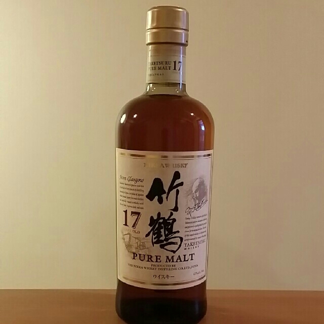 最適な価格 ニッカウヰスキー 竹鶴17年700ml ニッカ 終売 - ウイスキー