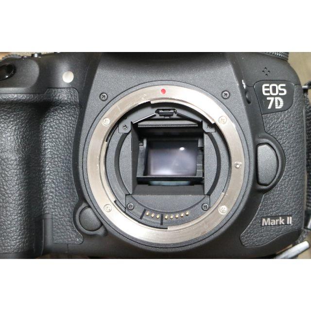 ◆Ｃａｎｏｎ ＥＯＳ ７Ｄ Mark II ボディ【美品・ＣＦカード64Ｇ他付】