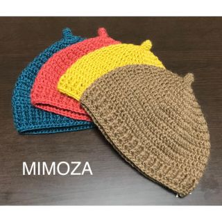 SALE ハンドメイド　どんぐり帽子　ベビー　キッズ(外出用品)