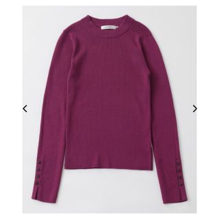 マウジー(moussy)のMOUSSYニット 紫.パープル(ニット/セーター)