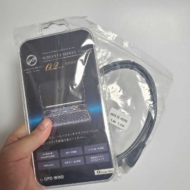 あなたにおすすめの商品 超美品!GPD WIN2 m3-8100Y改良モデル おまけ