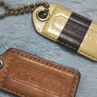 コーチ(COACH)のCOACHチャーム二点(バッグチャーム)