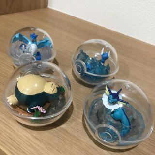 ポケモン(ポケモン)のポケモンテラリウム　4つセット(置物)