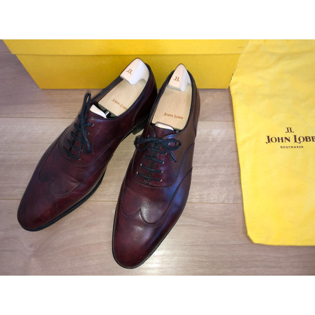 愛用 LOBB JOHN - LOBB JOHN Warwick ワーウィック UK7.5E ドレス ...