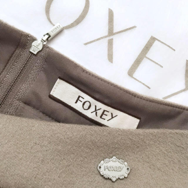 現行ロゴ✨FOXEYカシミヤブレンドスカート40 | hartwellspremium.com