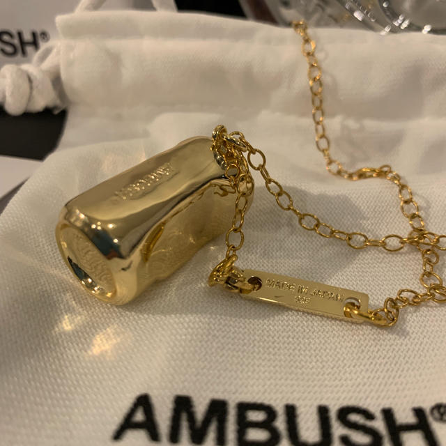 AMBUSH(アンブッシュ)の新品未使用ambush シルバー925 缶 カン ネックレス レディースのアクセサリー(ネックレス)の商品写真