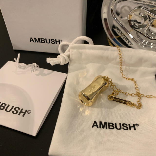 AMBUSH(アンブッシュ)の新品未使用ambush シルバー925 缶 カン ネックレス レディースのアクセサリー(ネックレス)の商品写真