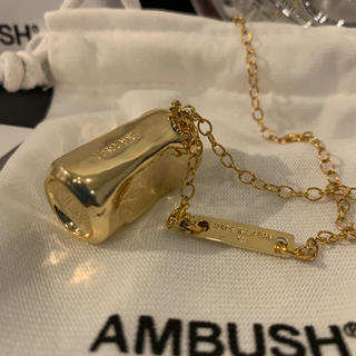 アンブッシュ(AMBUSH)の新品未使用ambush シルバー925 缶 カン ネックレス(ネックレス)