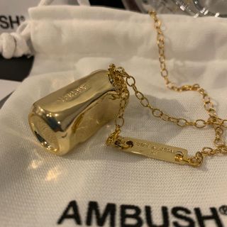 アンブッシュ(AMBUSH)の新品未使用ambush シルバー925 缶 カン ネックレス(ネックレス)