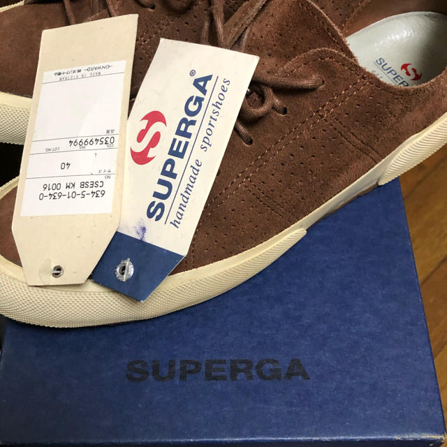 SUPERGA(スペルガ)のスニーカー　supergaバックスキン　茶色 メンズの靴/シューズ(スニーカー)の商品写真